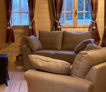 Photo of Lochinvar - Clydesdale Log Cabin with Hot Tub