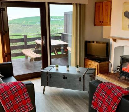 Photo of Lodge Cabin with Fabulous Views - Farm Holiday