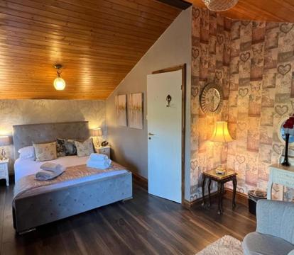 Photo of Squirrel Lodge at Owlet Hideaway - with Hot Tub, Near York