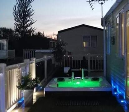 Photo of Static Caravan with hot tub