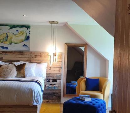 Photo of The Sleeping Dog Room at The Grumpy Schnauzer BnB Huge Room, Luxe Suite, Private Hot Tub, Breakfast, Gym, Games Room, Farm Stay, Amazing