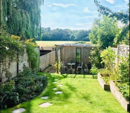 Photo of Unique wooden lodge with a view!